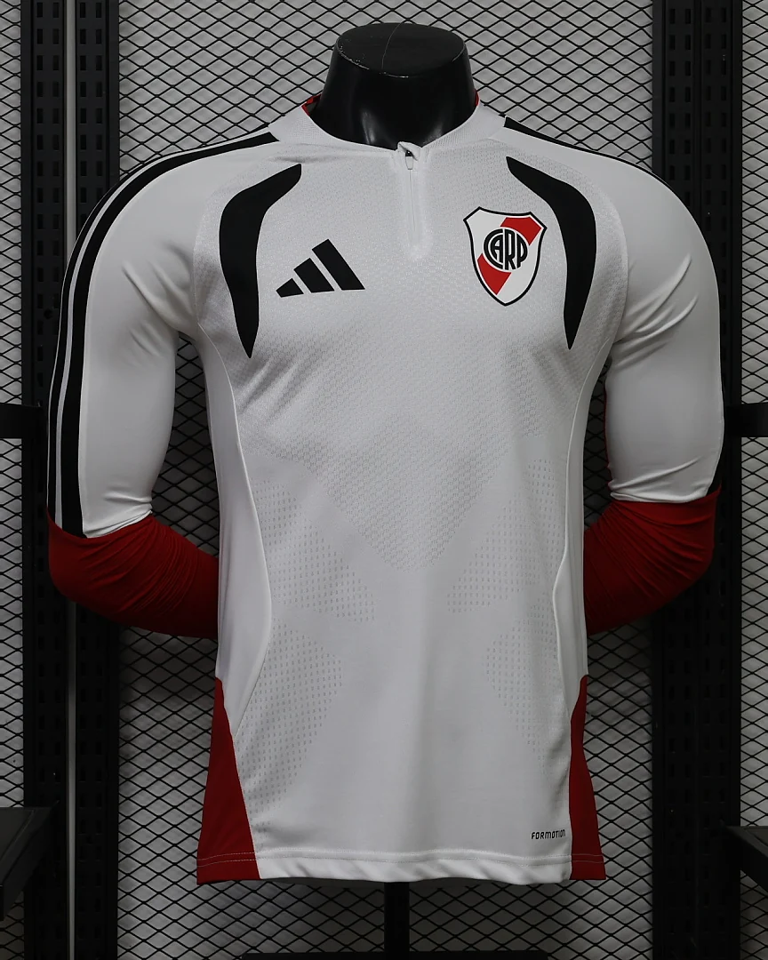 Camisola River Plate 26/27 Principal Versão Jogador Manga Comprida