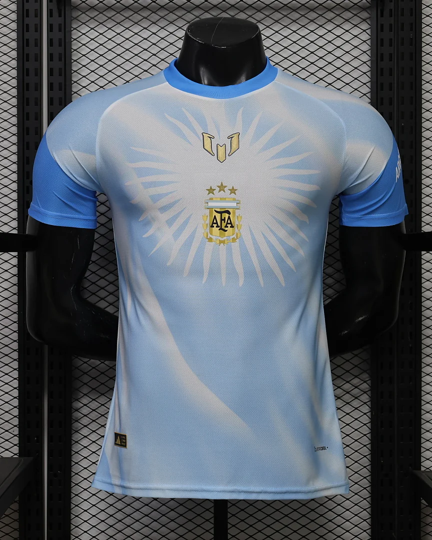 Camisola Argentina 25/26 Edição Especial Azul Versão Jogador