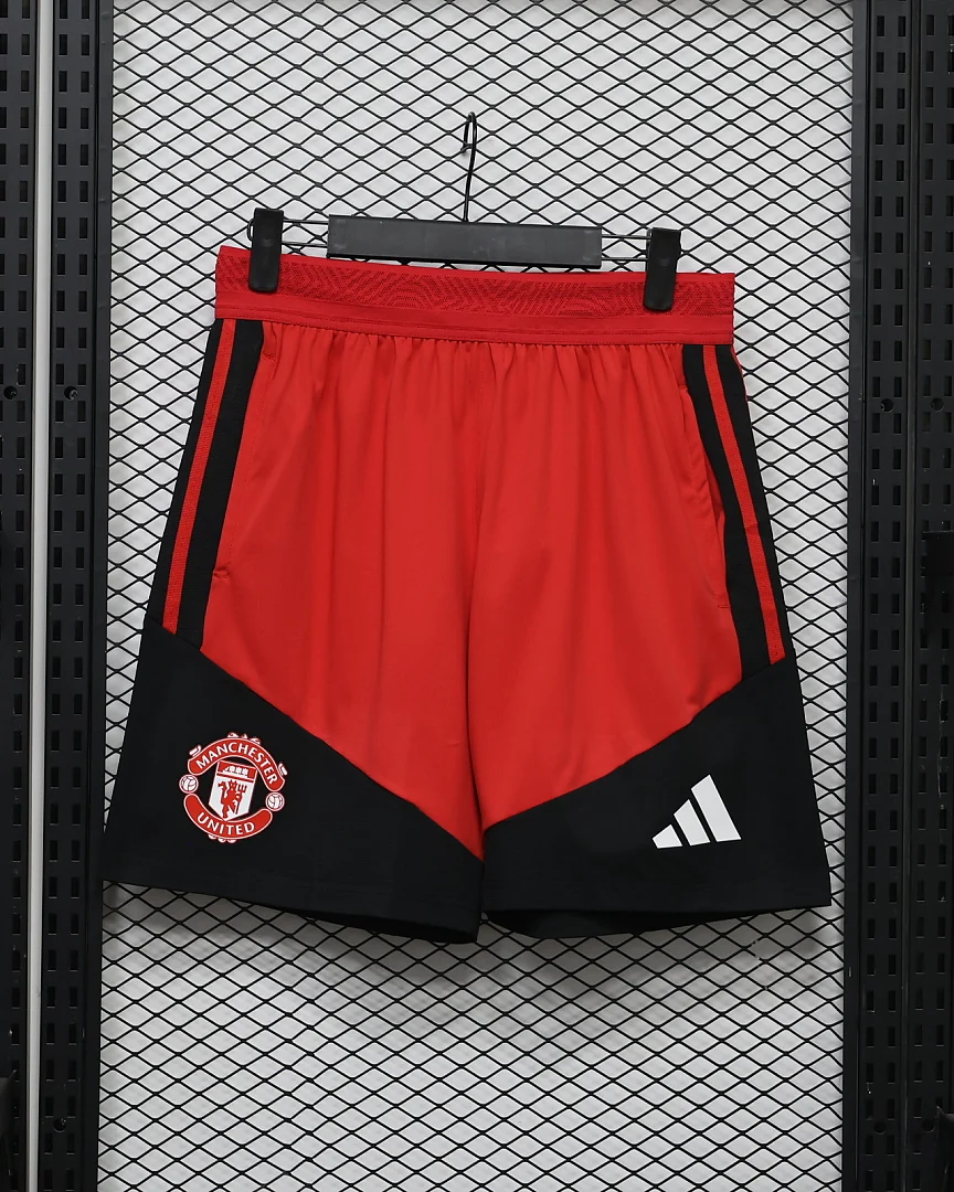 Calções Manchester United 26/27 Vermelho