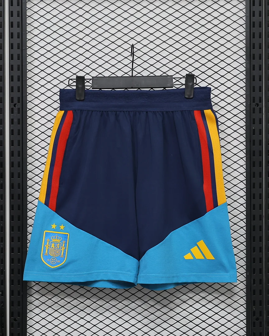 Calções Espanha 26/27 Azul Versão Jogador