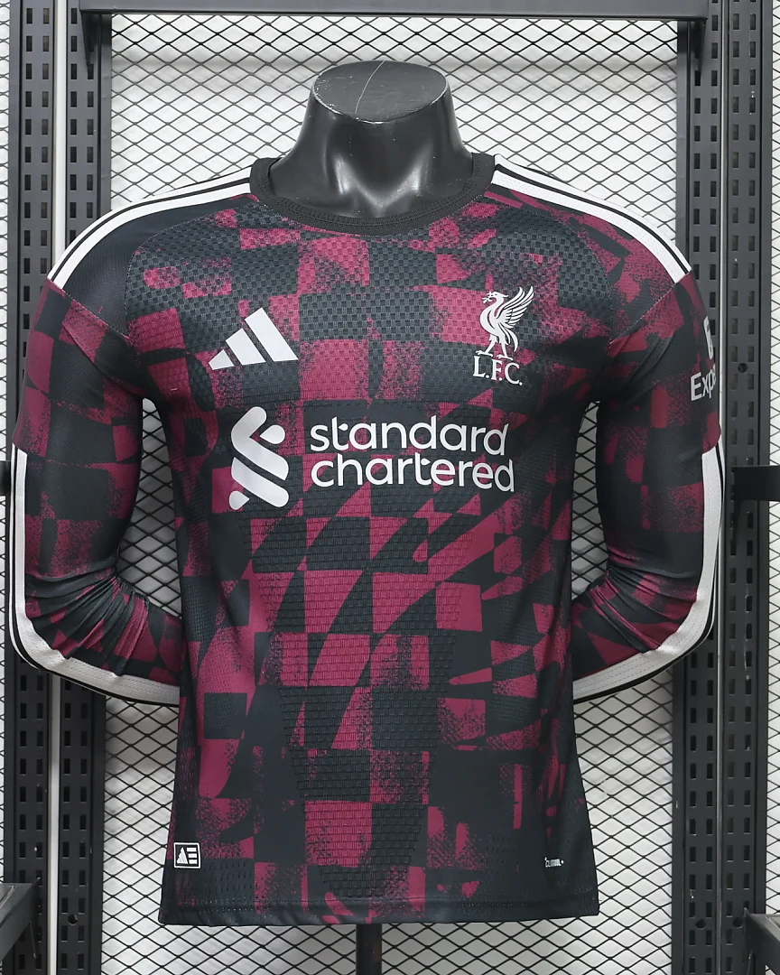 Camisola Liverpool 26/27 Alternativa Versão Jogador Manga Comprida