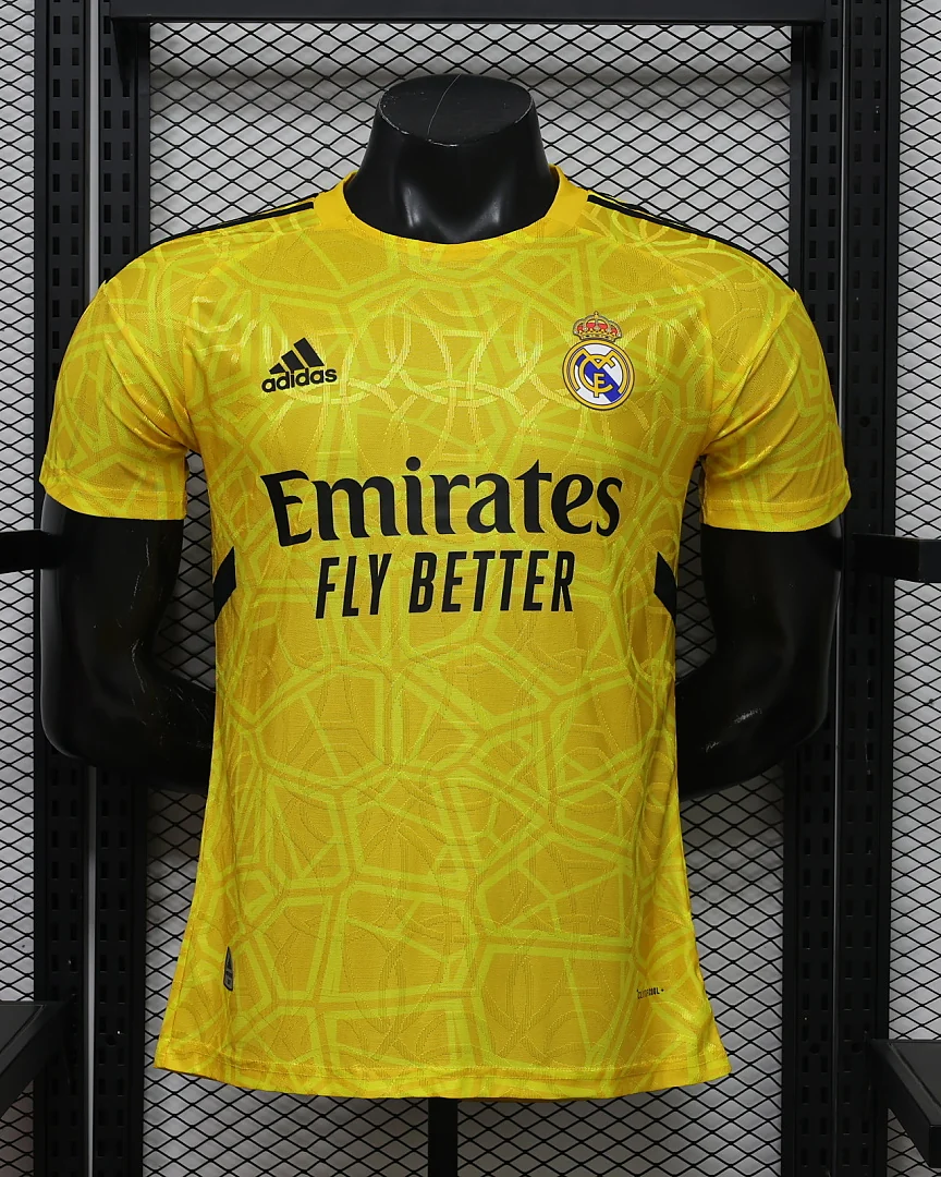 Camisola Real Madrid 26/27 Edição Especial Amarela Versão Jogador