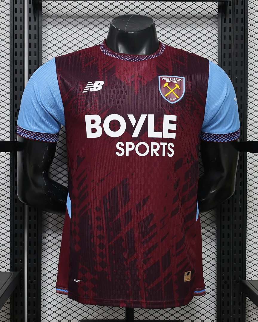 Camisola West Ham 26/27 Principal Versão Jogador