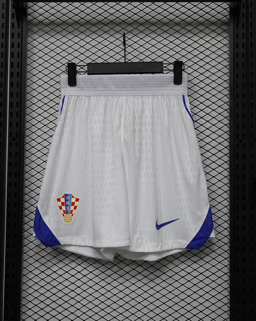 Calções Croácia 26/27 Principal Versão Jogador