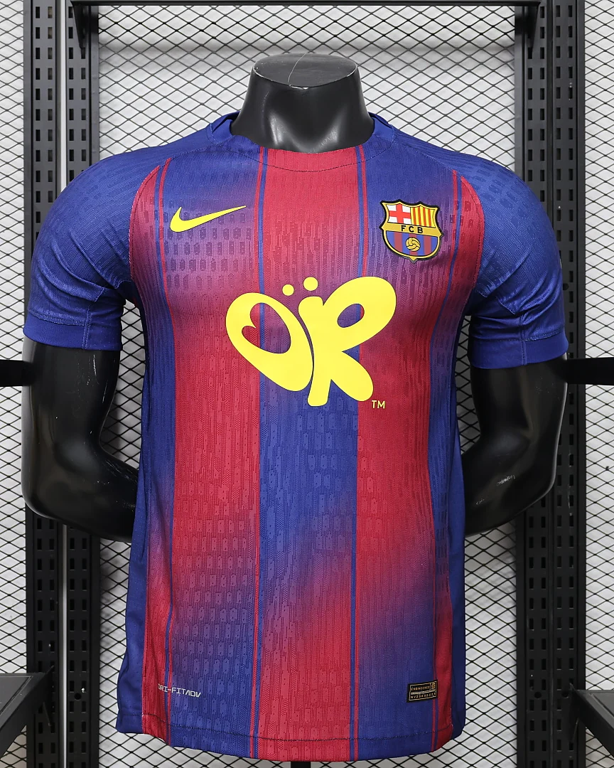 Camisola Barcelona 26/27 Edição Especial Versão Jogador · Modelo 2