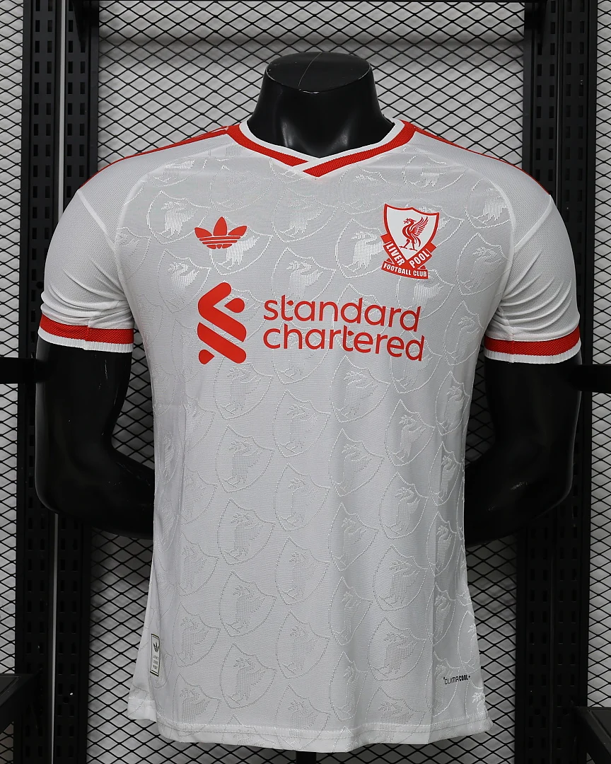 Camisola Liverpool 26/27 Lifestyle Branca Versão Jogador