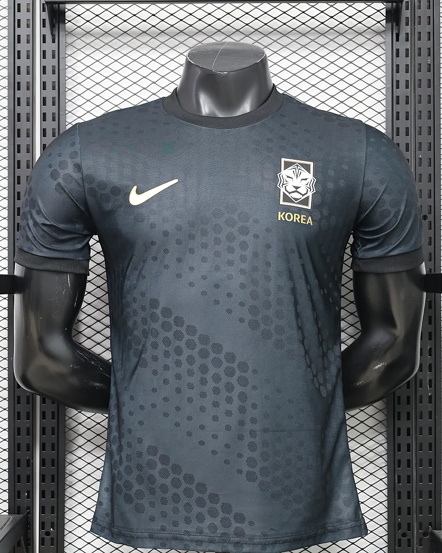 Camisola Coreia do Sul 26/27 Lifestyle Preta Versão Jogador