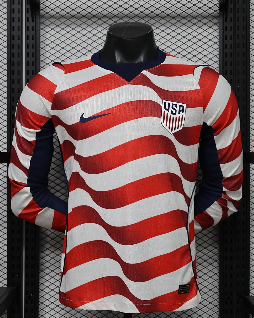 Camisola Estados Unidos 26/27 Principal Versão Jogador Manga Comprida