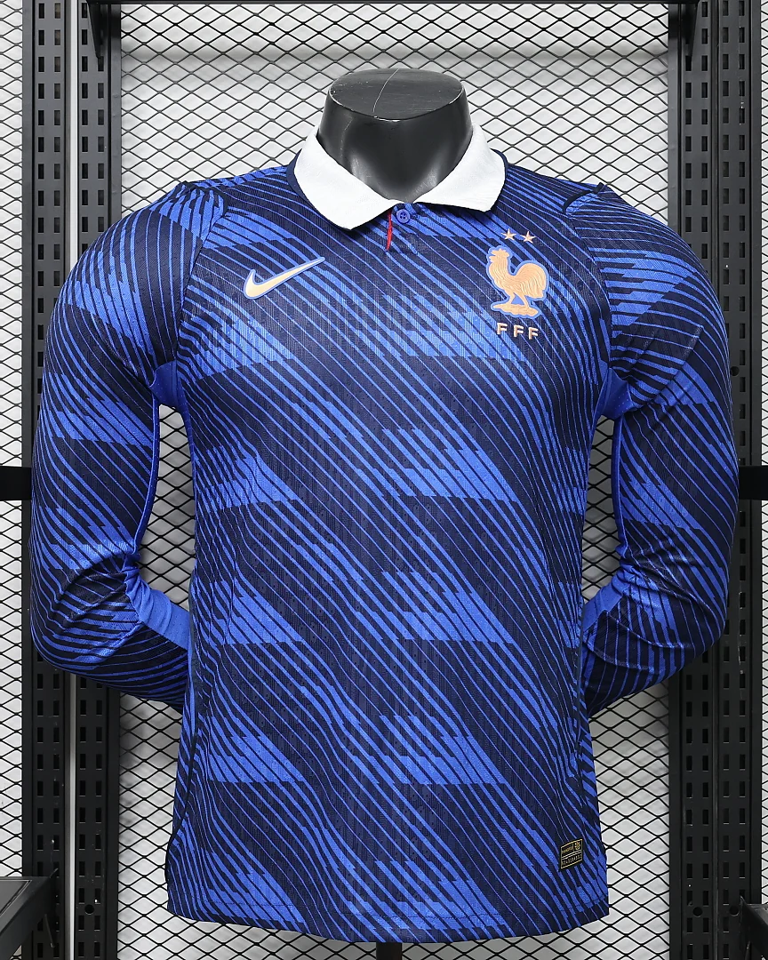 Camisola França 26/27 Principal Versão Jogador Manga Comprida