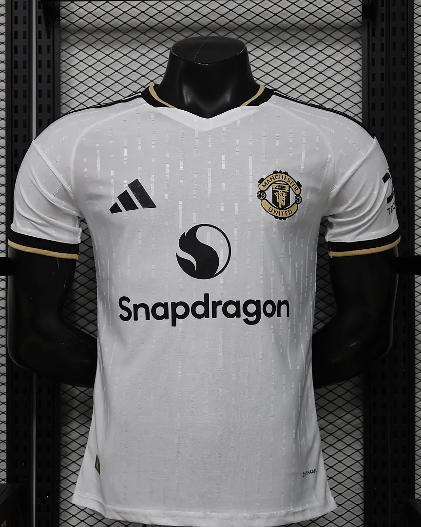 Camisola Manchester United 26/27 Edição Especial Branca Versão Jogador