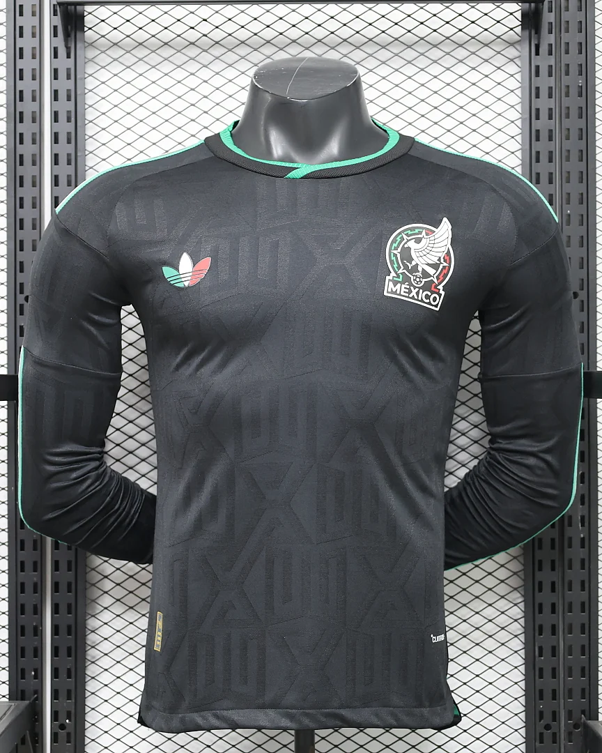 Camisola México 26/27 Alternativa Versão Jogador Manga Comprida