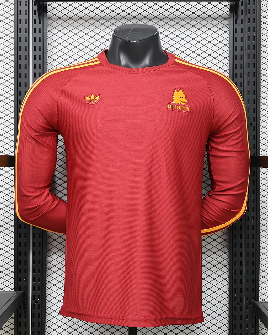 Camisola AS Roma 26/27 Lifestyle Versão Jogador Manga Comprida