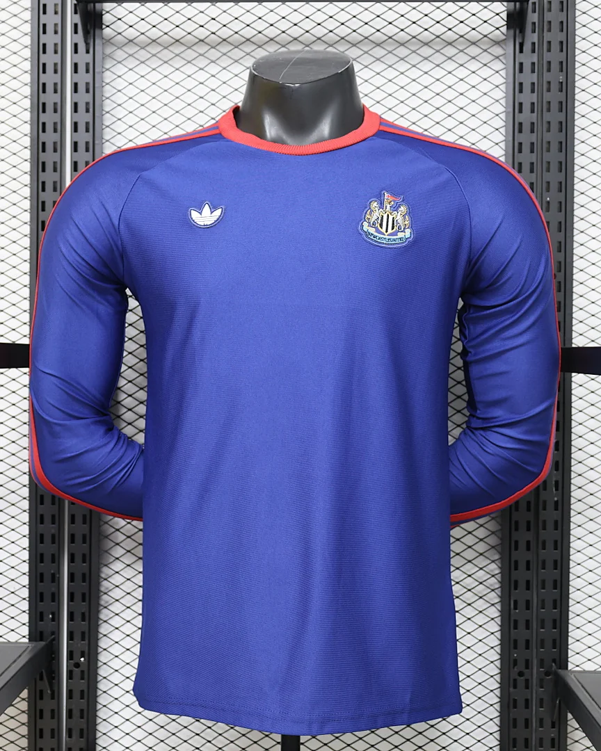 Camisola Newcastle United 26/27 Lifestyle Versão Jogador Manga Comprida