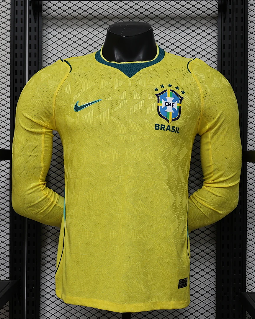 Camisola Brasil 26/27 Principal Manga Comprida
