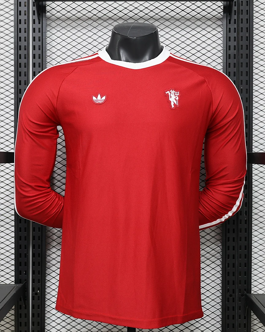 Camisola Manchester United 26/27 Lifestyle Manga Comprida
