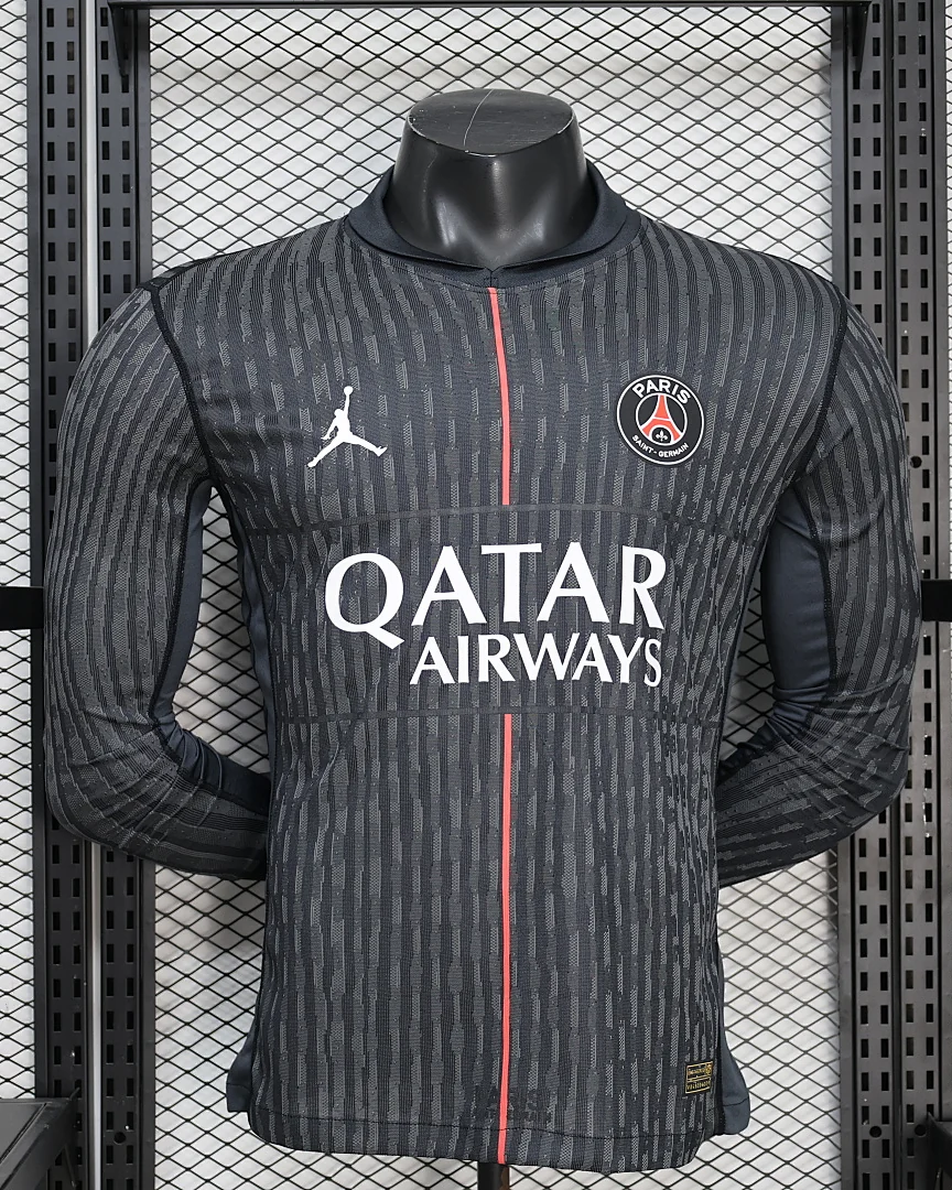Camisola Paris Saint-Germain Versão Jogador Manga Comprida