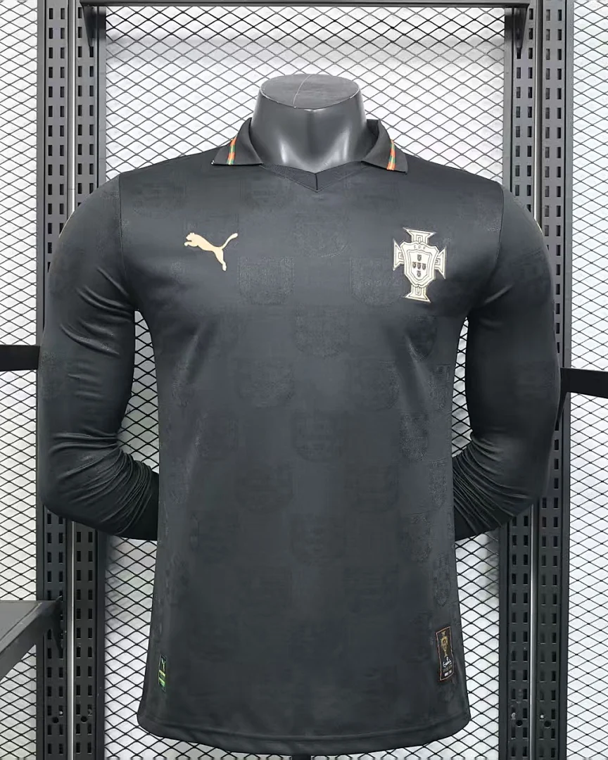 Camisola Portugal Edição Especial Versão Jogador Manga Comprida