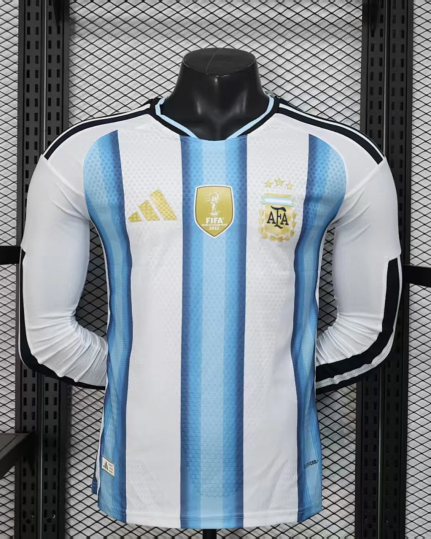 Camisola Argentina 26/27 Principal Versão Jogador Manga Comprida