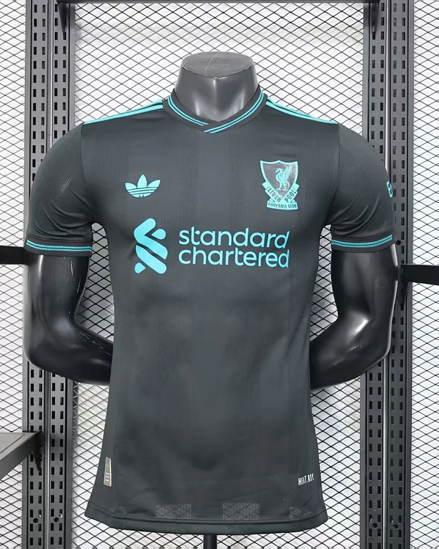 Camisola Liverpool Preta Versão Jogador