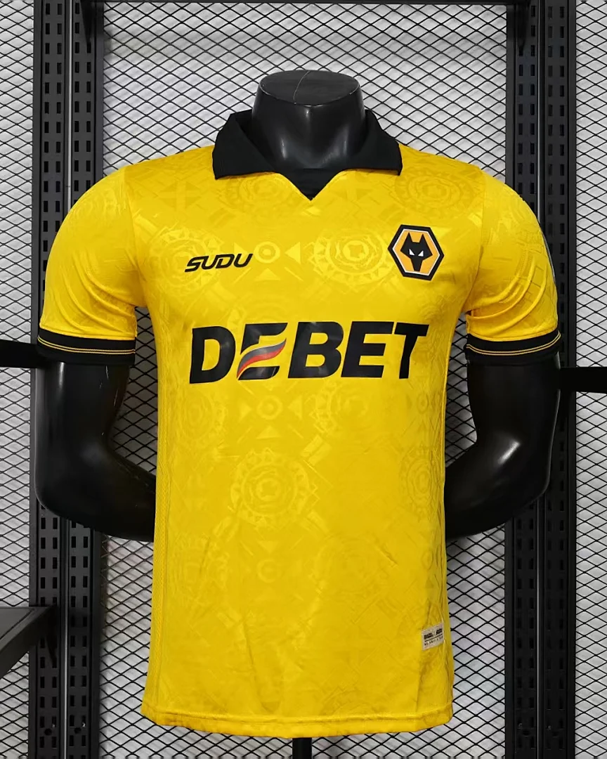 Camisola Wolverhampton 25/26 Principal Versão Jogador