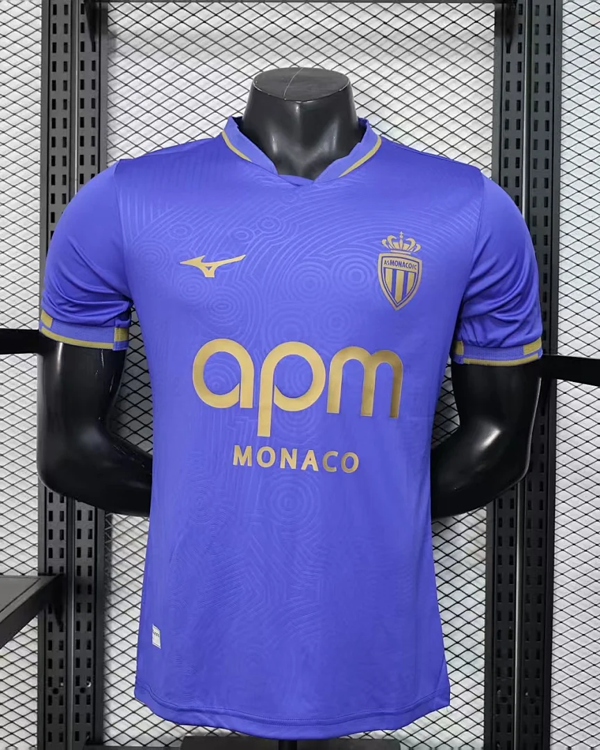 Camisola AS Mónaco 25/26 Alternativa Versão Jogador