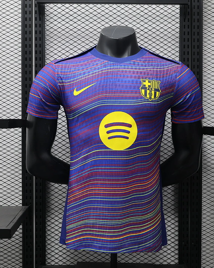 Camisola Barcelona 25/26 Pré-Jogo Versão Jogador