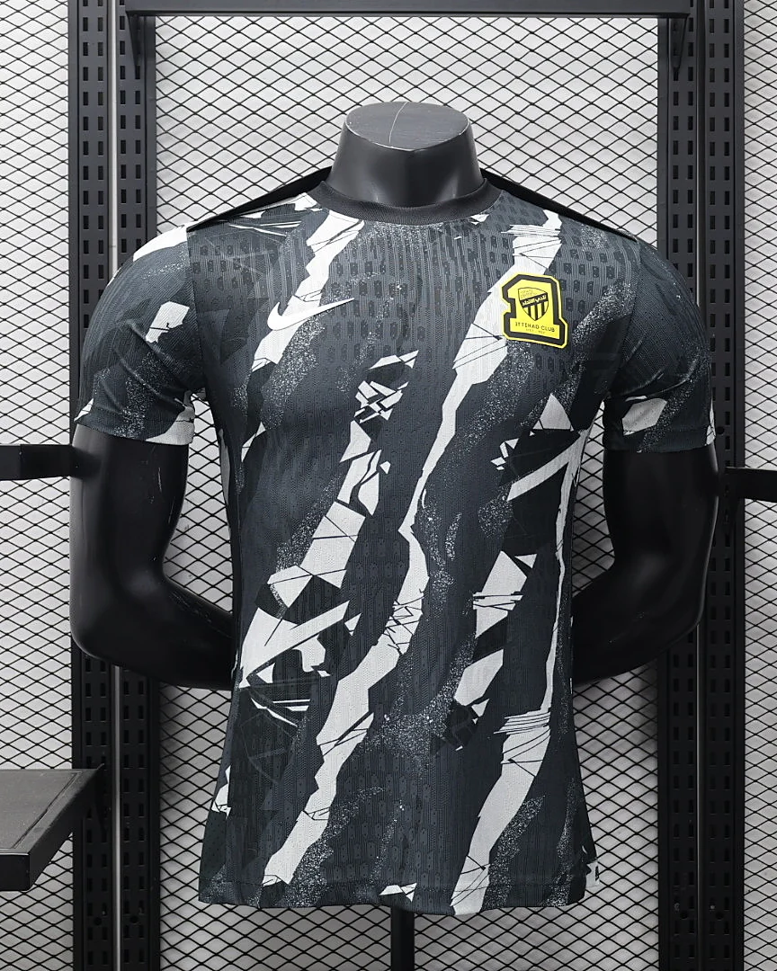 Camisola Al-Ittihad 25/26 Pré-Jogo Versão Jogador