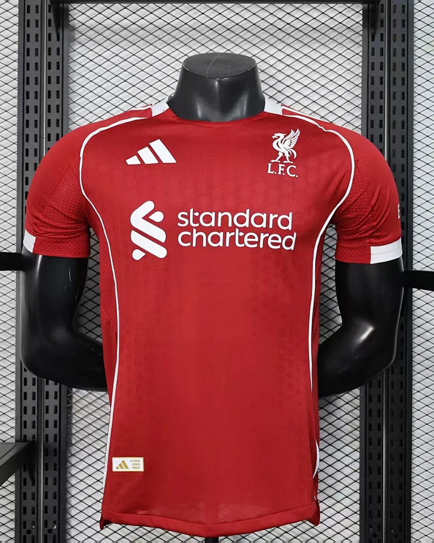 Camisola Liverpool 25/26 Principal Versão Jogador