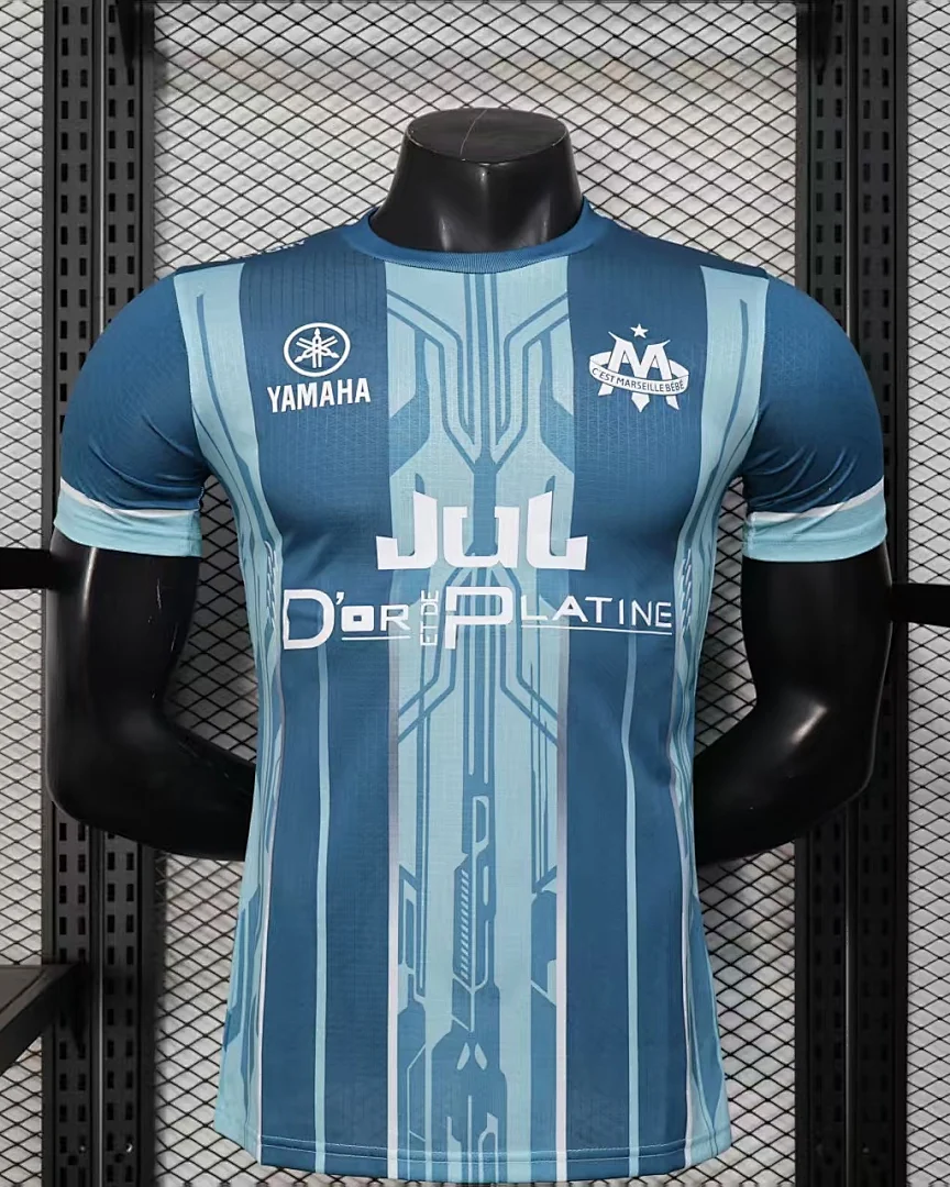 Camisola Olympique de Marselha Edição Especial Verde Versão Jogador