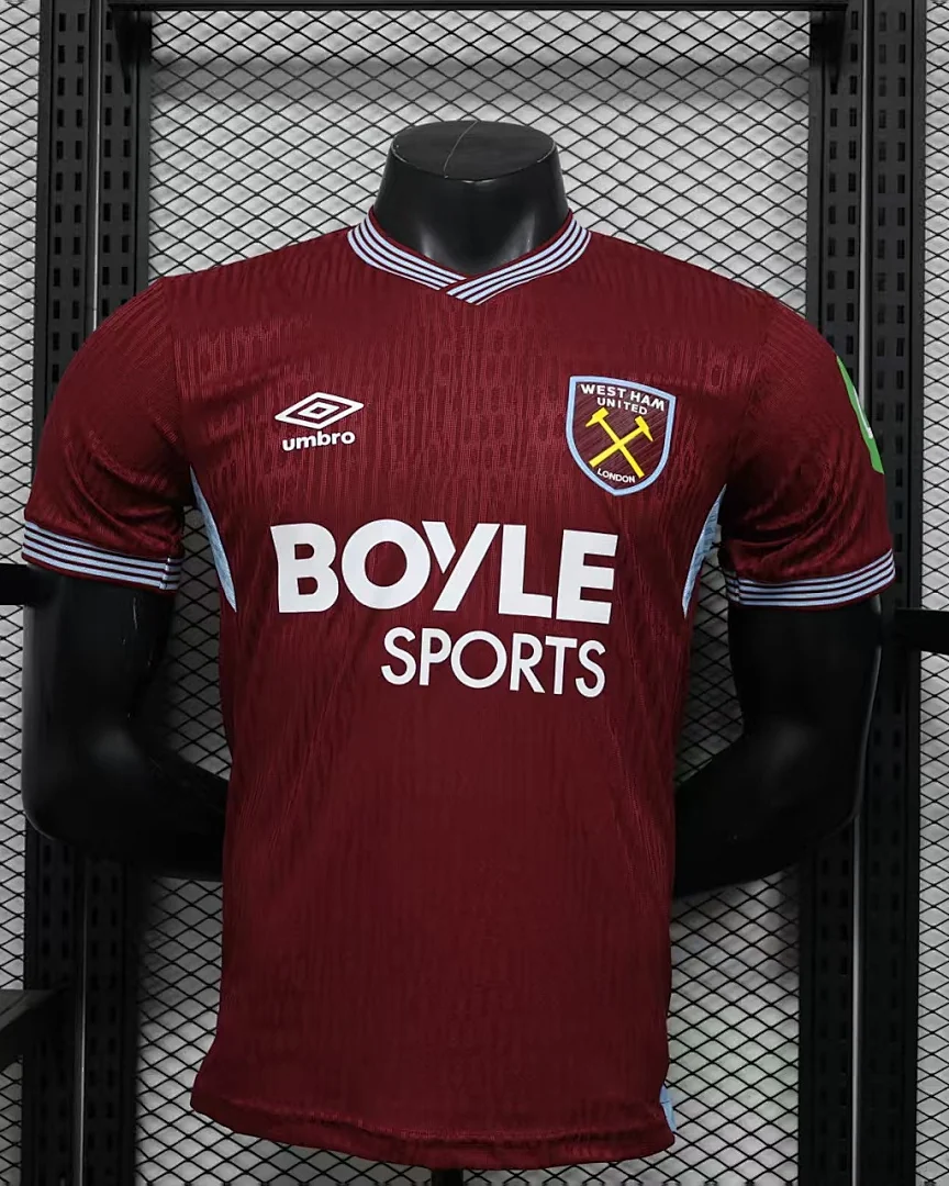 Camisola West Ham Bordô Versão Jogador
