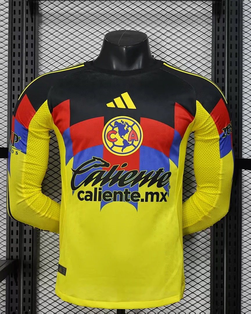 Camisola Club América 25/26 Principal Versão Jogador Manga Comprida