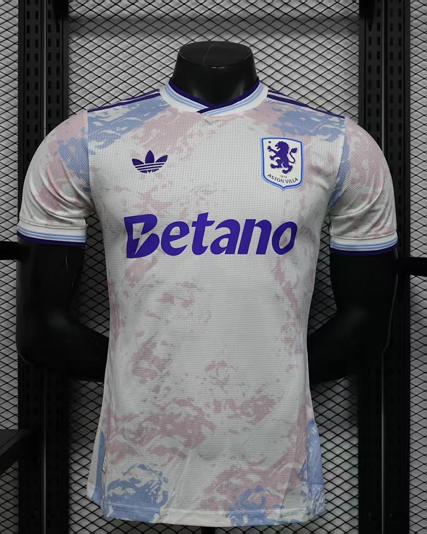 Camisola Aston Villa 25/26 Alternativa Versão Jogador