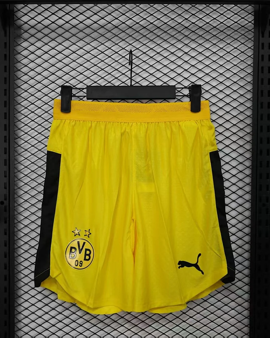 Calções Borussia Dortmund Amarelo Versão Jogador