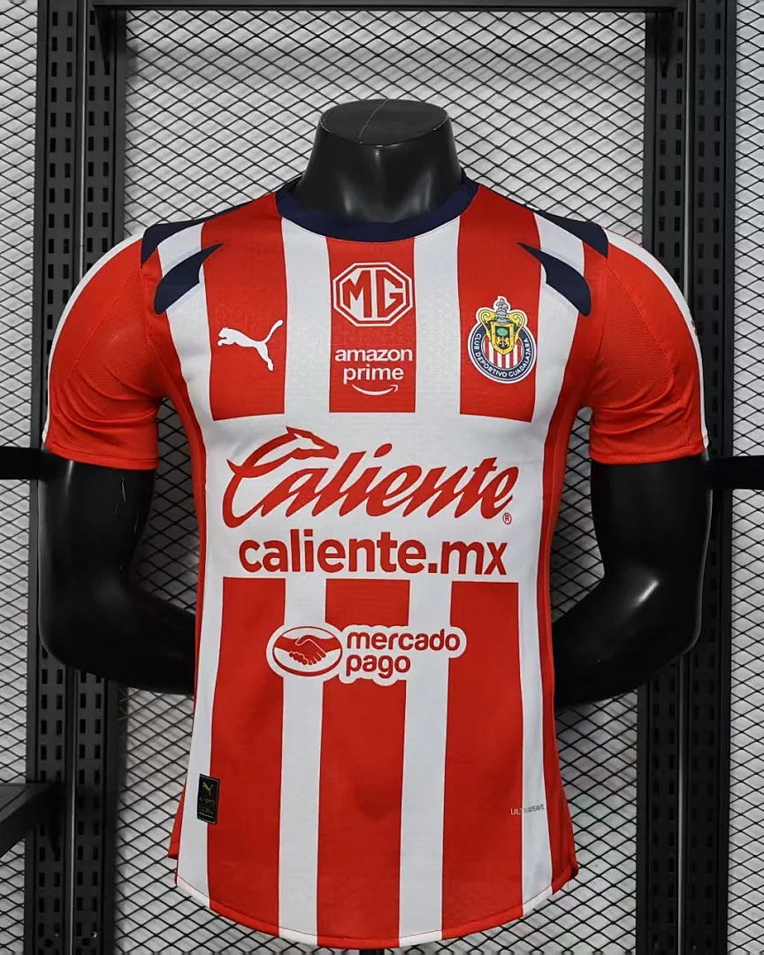 Camisola Chivas de Guadalajara 25/26 Principal Versão Jogador