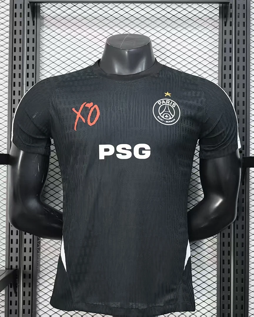 Camisola Paris Saint-Germain Edição Especial Preta Versão Jogador
