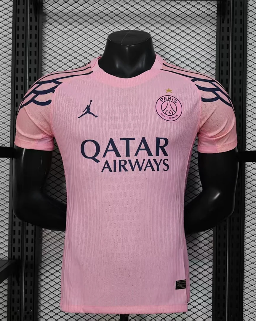 Camisola Paris Saint-Germain Edição Especial Rosa Versão Jogador