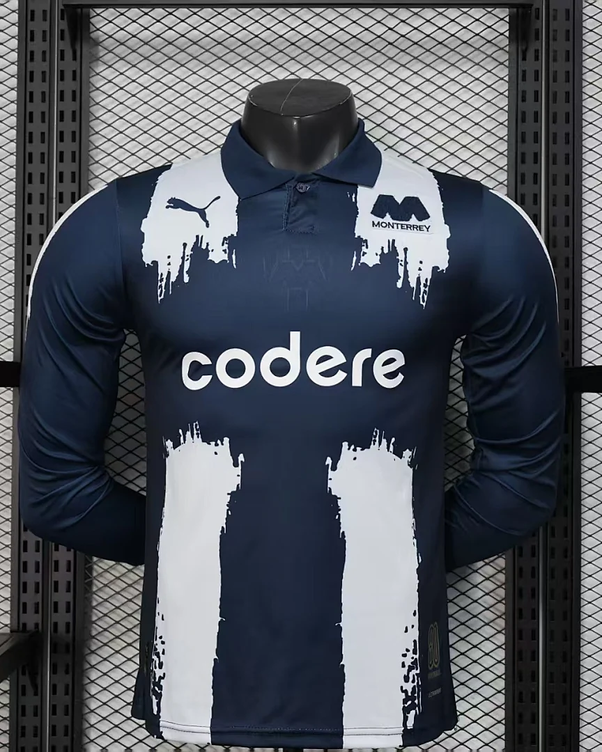 Camisola Monterrey Versão Jogador Manga Comprida