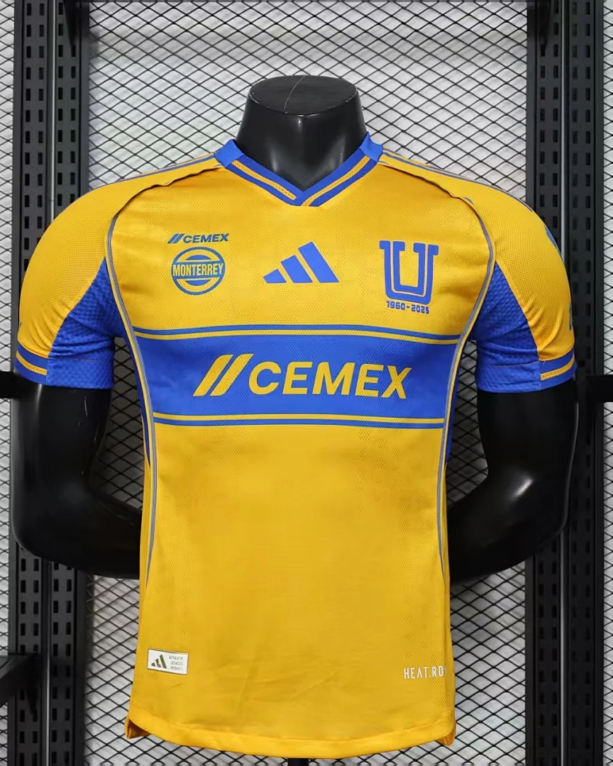 Camisola Tigres UANL 25/26 Principal Versão Jogador