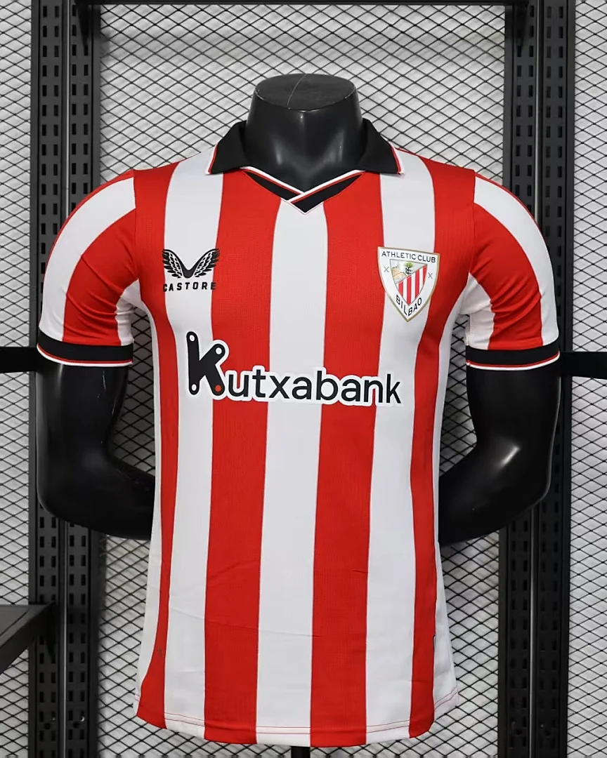 Camisola Athletic Bilbao 25/26 Principal Versão Jogador
