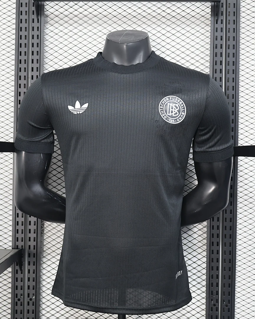 Camisola Alemanha Aniversário Preta Versão Jogador