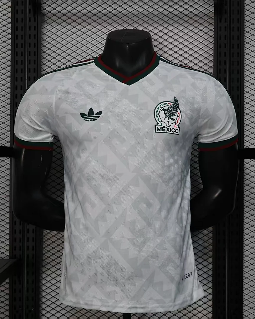 Camisola México Branca Versão Jogador
