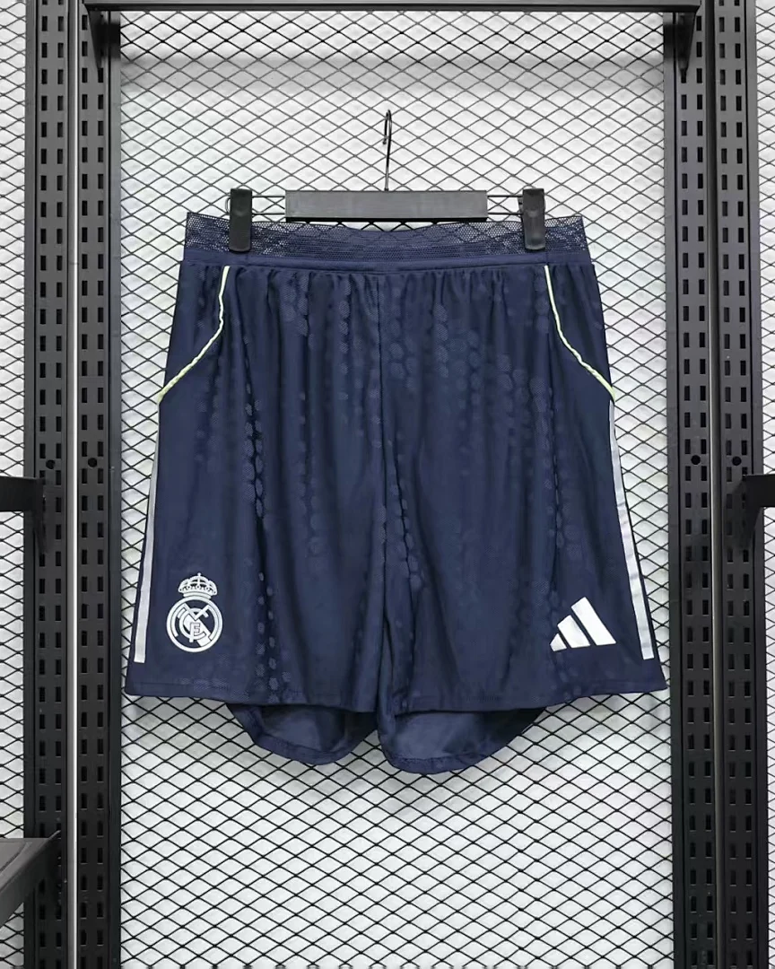 Calções Real Madrid 25/26 Alternativa Versão Jogador