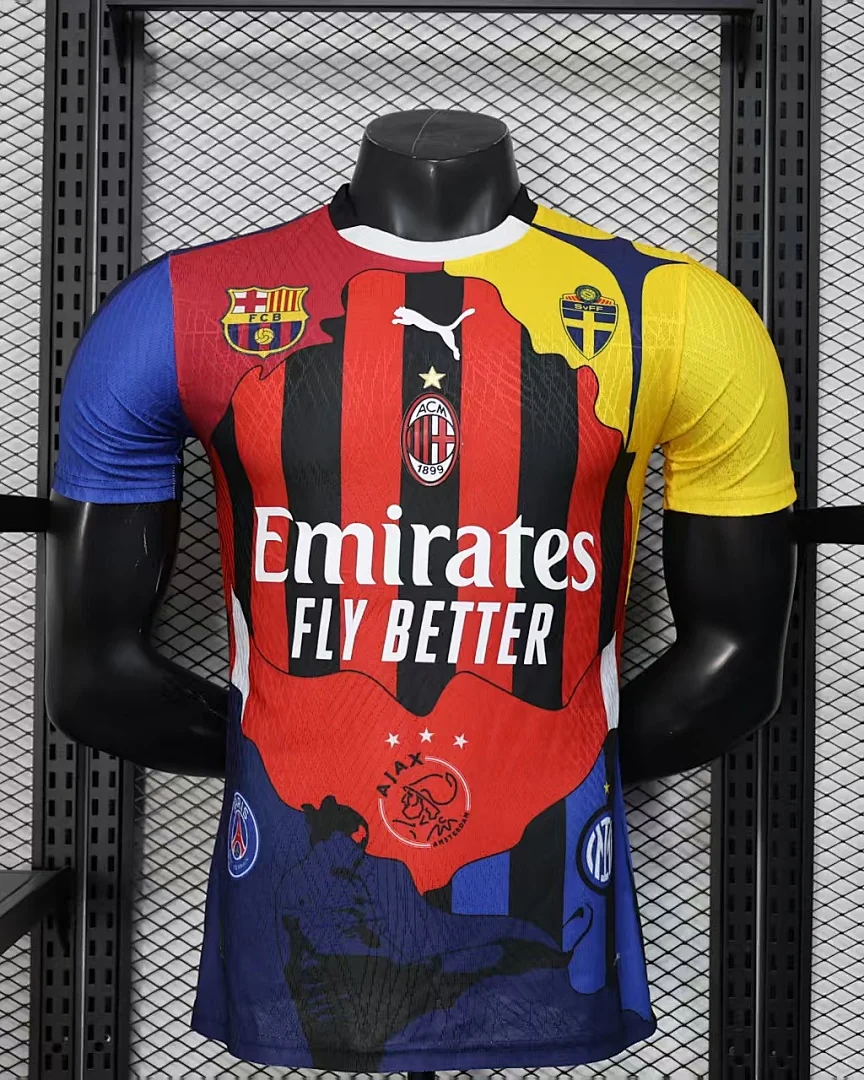 Camisola AC Milan Edição Especial Versão Jogador · Modelo 2