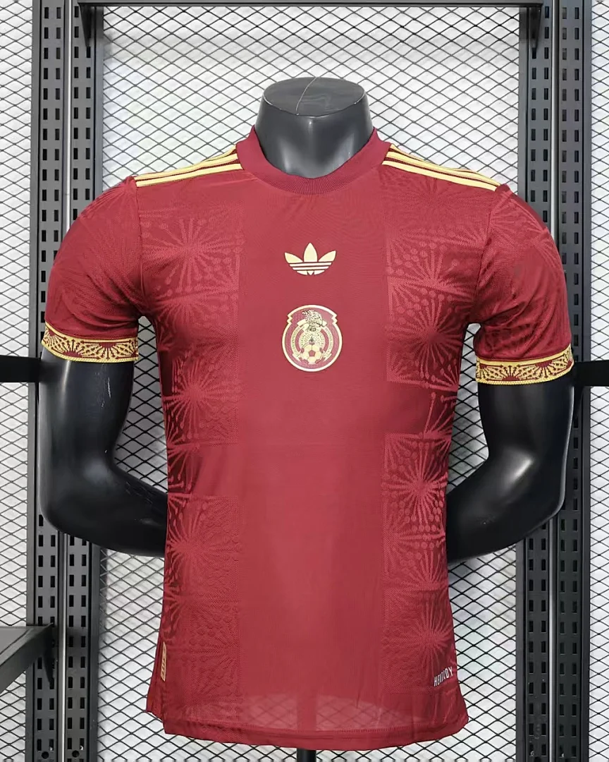Camisola México Vermelha Versão Jogador
