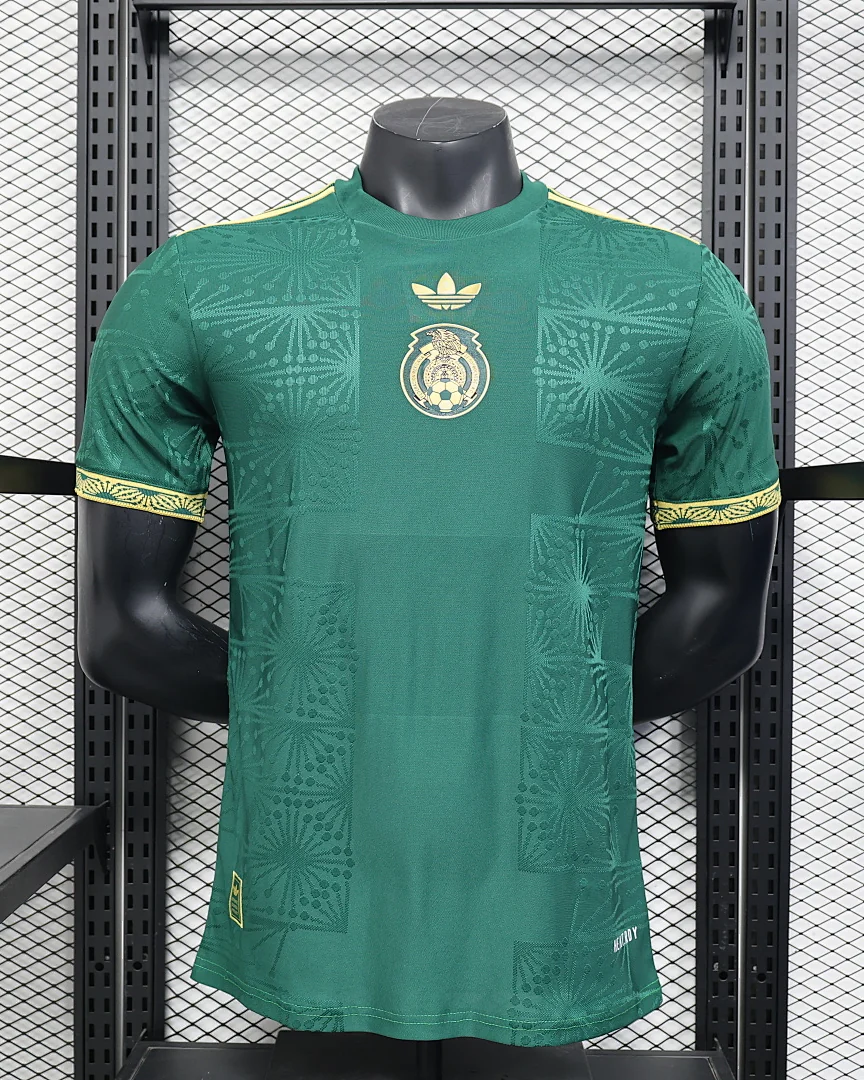 Camisola México Edição Especial Verde Versão Jogador · Modelo 2