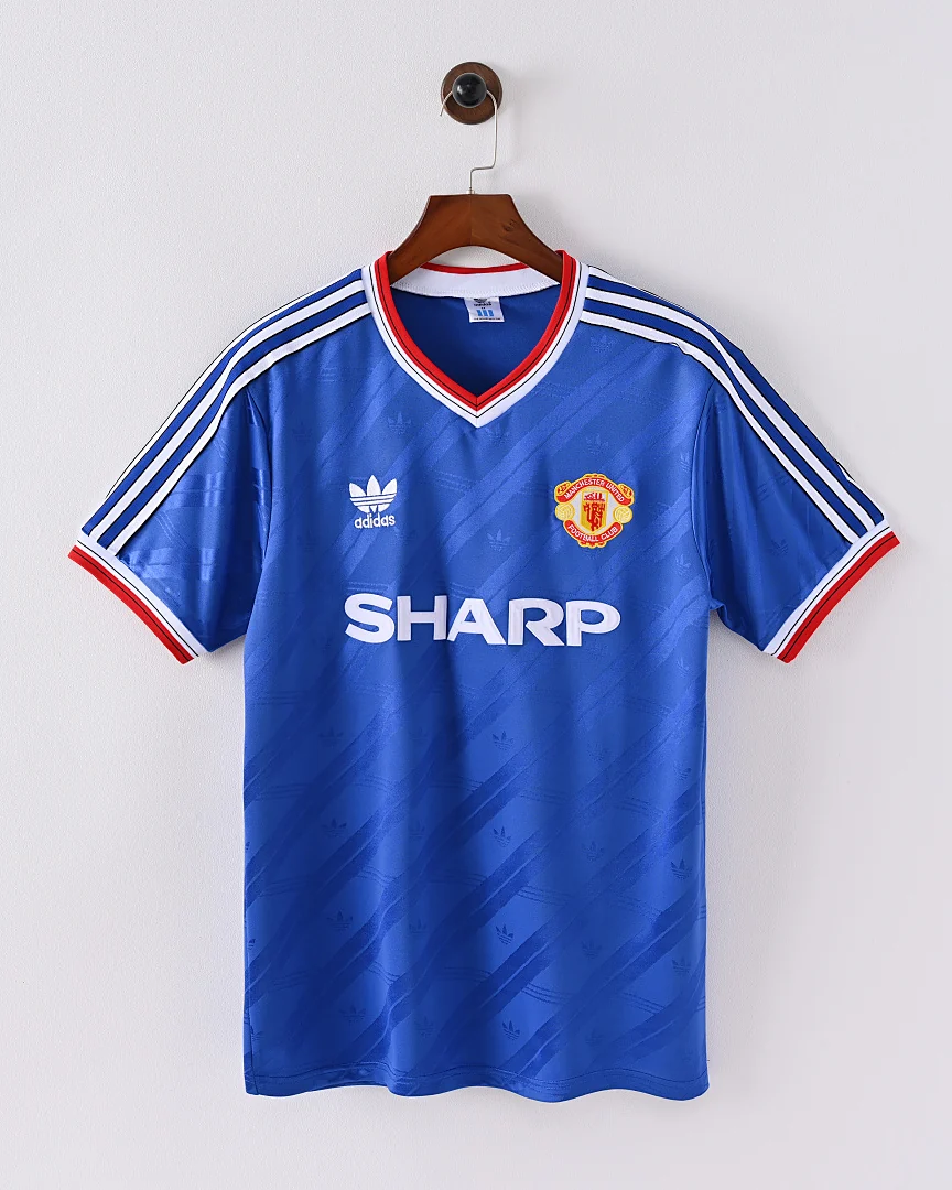 Camisola Retro Manchester United 1986 Alternativa