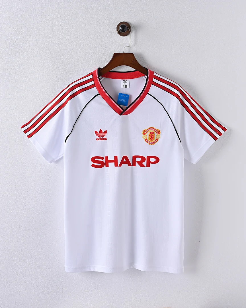 Camisola Retro Manchester United 1988/90 Alternativa