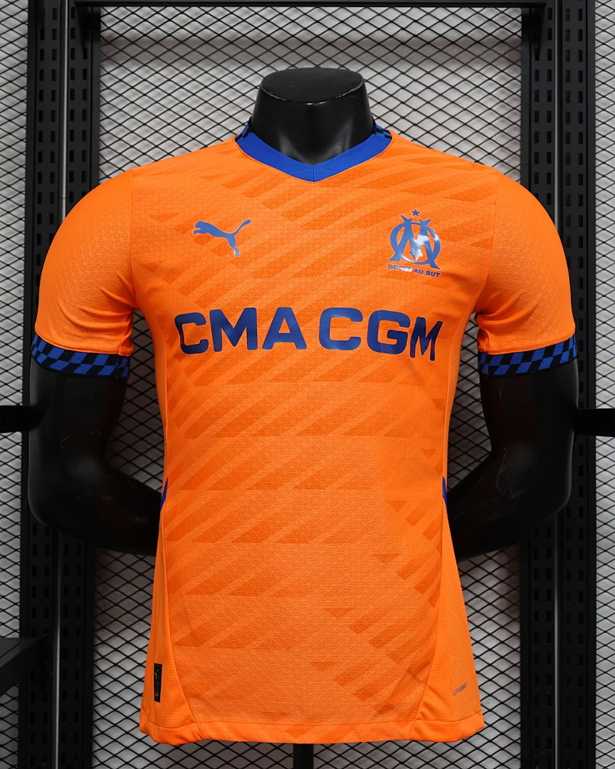 Camisola Olympique de Marselha Terceira Versão Jogador