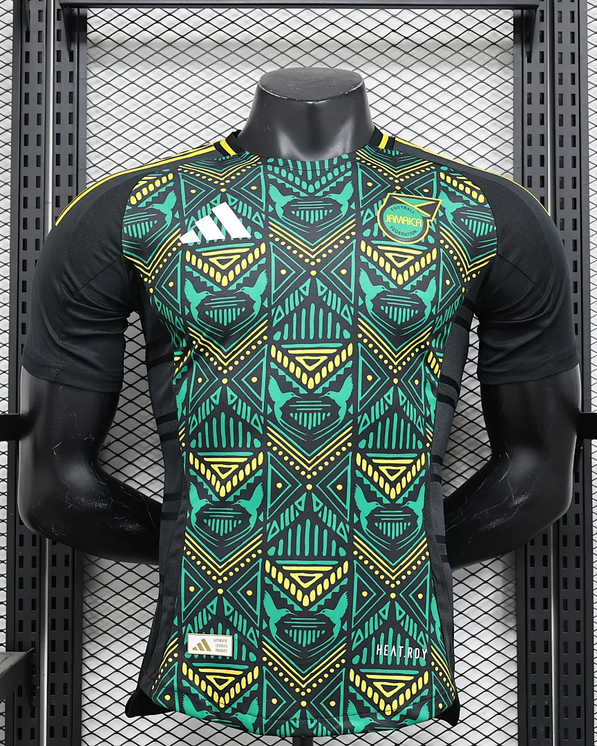 Camisola Jamaica Alternativa Versão Jogador