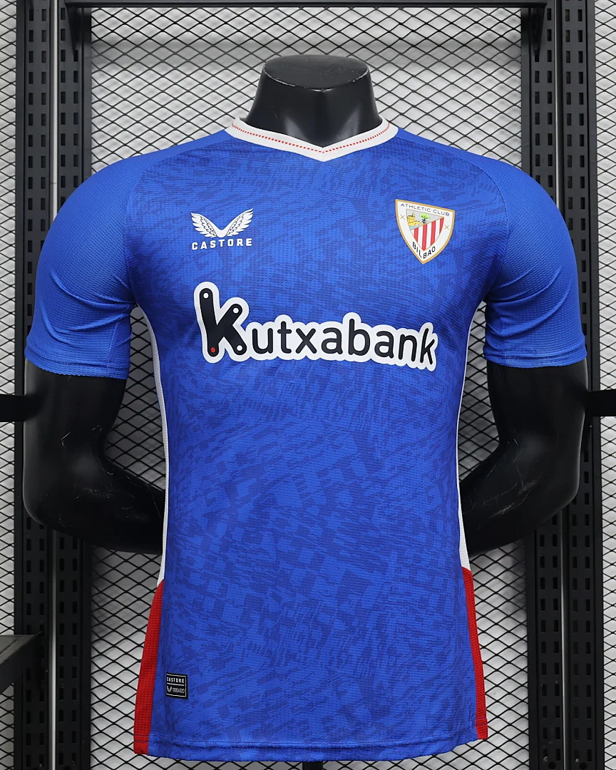 Camisola Athletic Bilbao Azul Versão Jogador